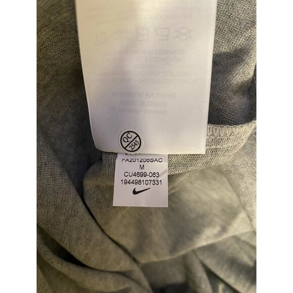 NWT Fear of God x Nike Warm Up T-shirt Dark Grey Heather, Size: M - Picture 9 of 9